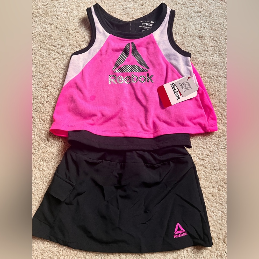 Reebok 2 piece skort set